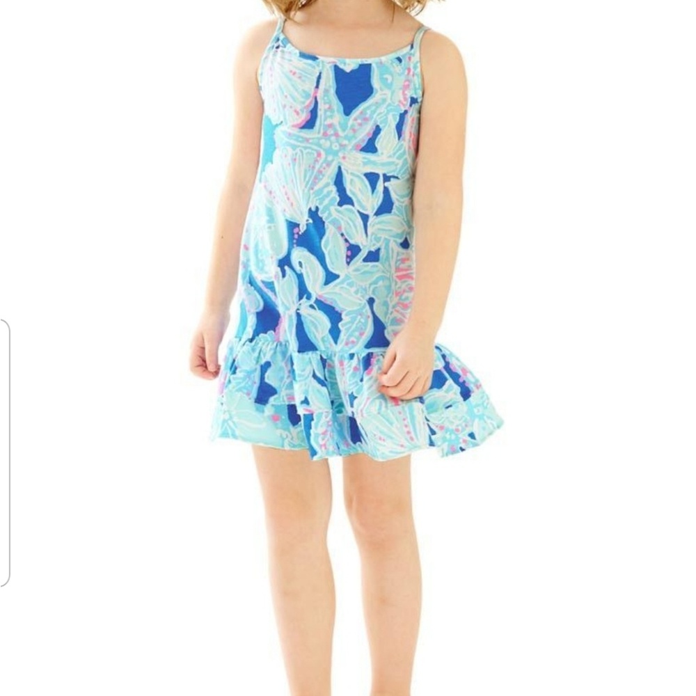 LILLY PULITZER ARELLA INTO THE DEEP GIRLS SIZE L